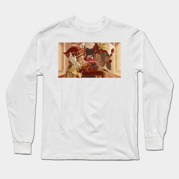 The Coronation of The Substitute (Narcissus) Long Sleeve T-Shirt by gagimas